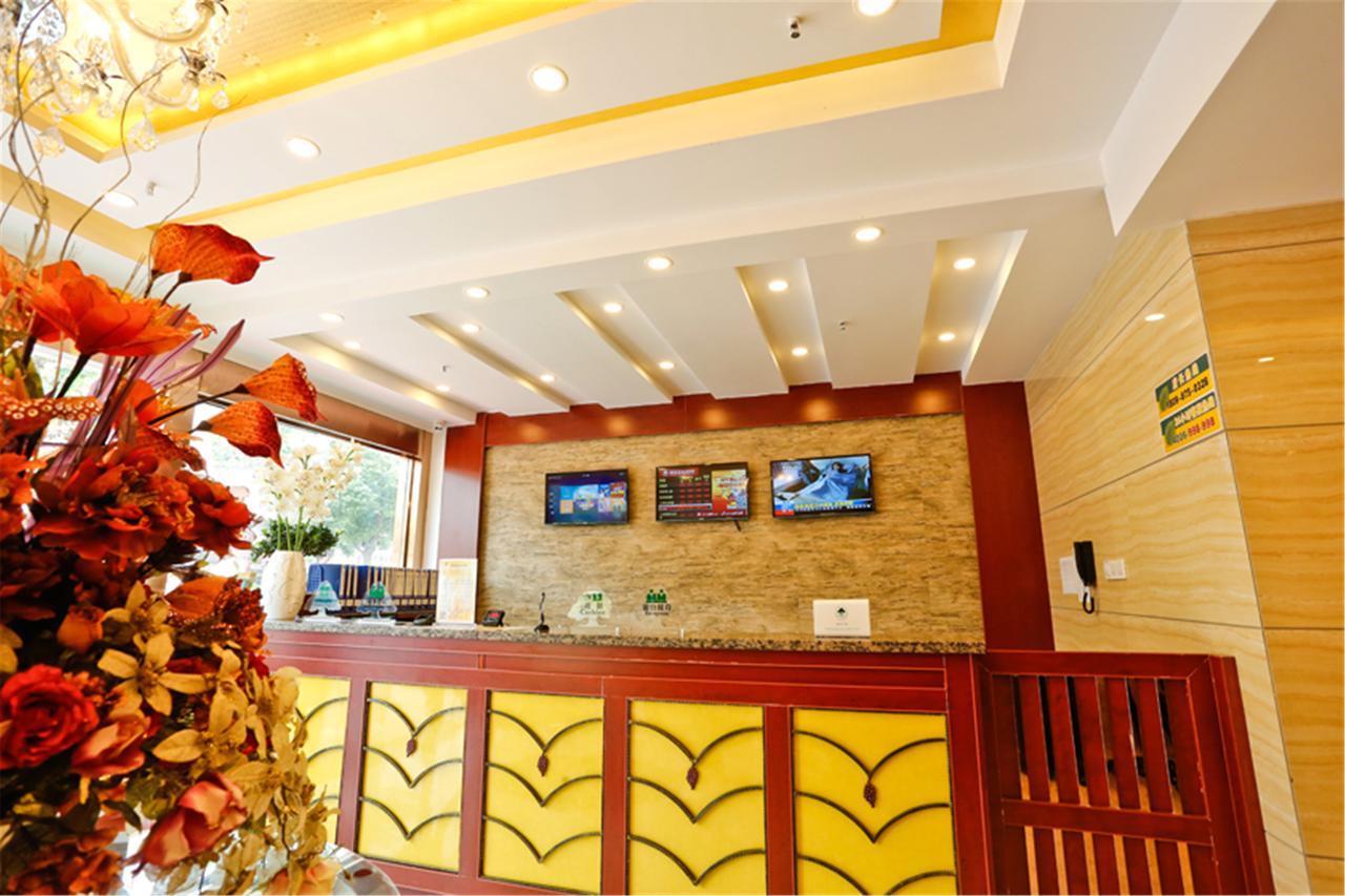 GreenTree Inn Hainan Sanya Chunyuan Seafood Square Express Hotel Bagian luar foto